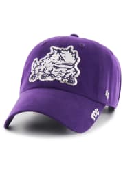 47 TCU Horned Frogs Purple Sparkle Clean Up Womens Adjustable Hat