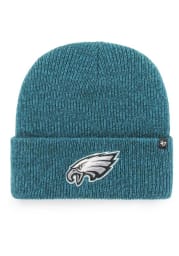 47 Philadelphia Eagles Green Brain Freeze Cuff Mens Knit Hat