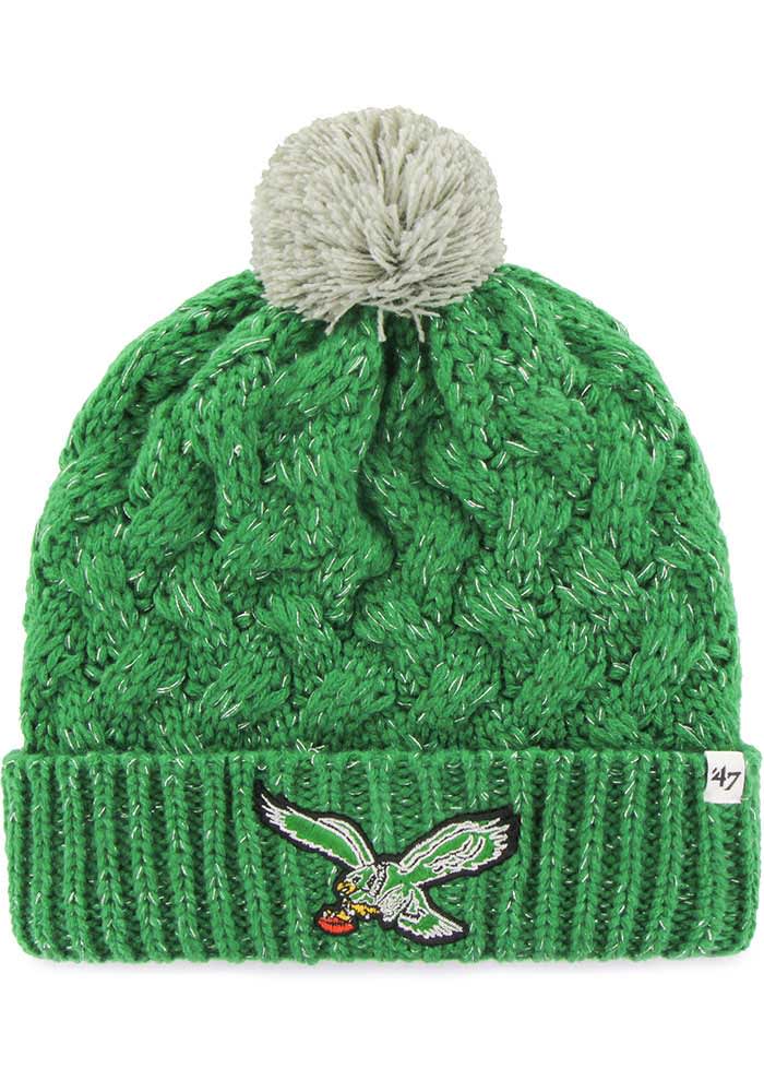 47 Philadelphia Eagles Kelly Green Fiona Cuff Womens Knit Hat