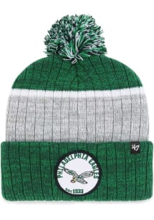 47 Philadelphia Eagles Kelly Green Holcomb Cuff Mens Knit Hat