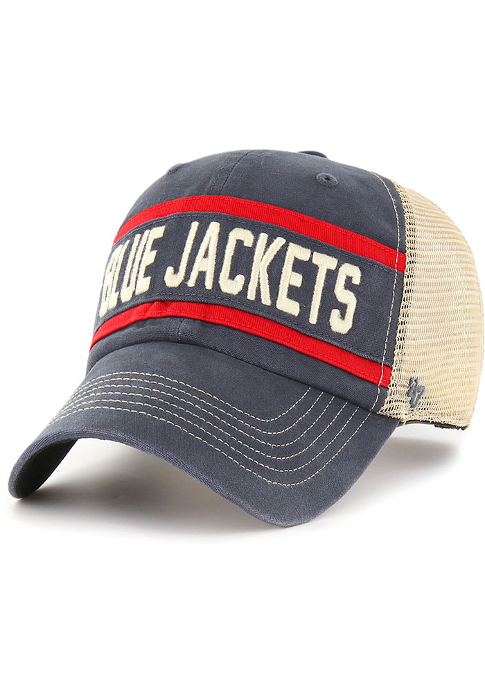 47 Columbus Blue Jackets Juncture Clean Up Adjustable Hat - Navy Blue