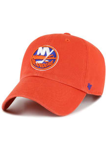 47 New York Islanders Clean Up Adjustable Hat - Orange