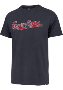 47 Cleveland Guardians Navy Blue Premier Franklin Short Sleeve Fashion T Shirt