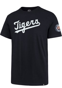 47 Detroit Tigers Navy Blue Vintage Fieldhouse Short Sleeve Fashion T Shirt