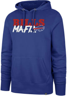 47 Buffalo Bills Mens Blue REGIONAL HEADLINE Long Sleeve Hoodie