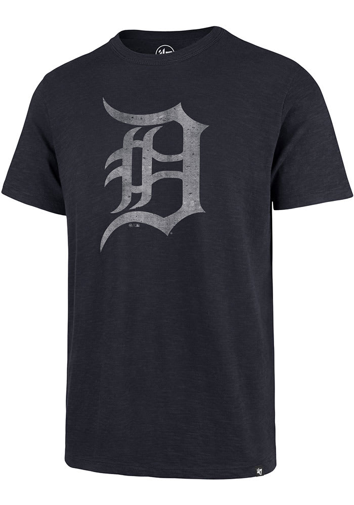 47 Detroit Tigers NAVY Grit Logo Scrum Short Sleeve Fashion T