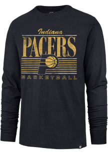 47 Indiana Pacers Navy Blue Remix Long Sleeve Fashion T Shirt