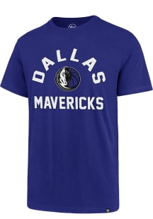 47 Dallas Mavericks Blue Pro Arch Super Rival Short Sleeve T Shirt