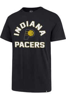 47 Indiana Pacers Navy Blue Pro Arch Super Rival Short Sleeve T Shirt