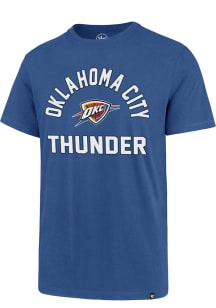 47 Oklahoma City Thunder Blue Pro Arch Super Rival Short Sleeve T Shirt