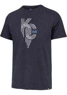 47 Kansas City Royals Navy Blue Premier Franklin Short Sleeve Fashion T Shirt