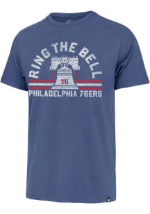 47 Philadelphia 76ers Blue Regional Franklin Short Sleeve Fashion T Shirt