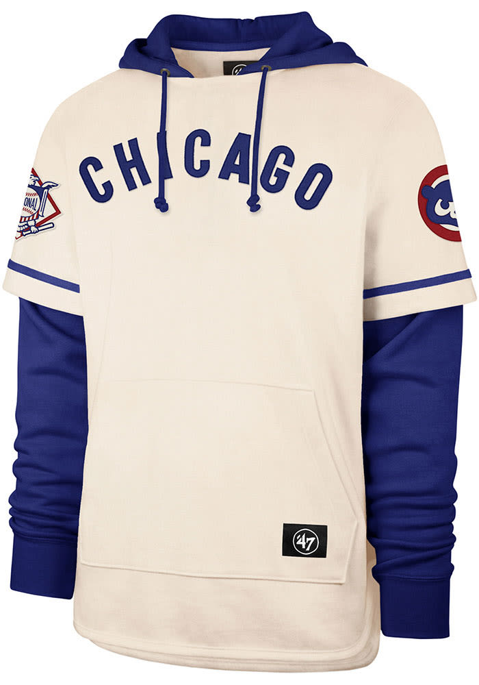 47 Chicago Cubs Imprint Headline Hoodie - Navy Blue