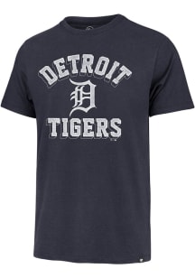 47 Detroit Tigers Navy Blue Unmatched Franklin Short Sleeve Fashion T Shirt