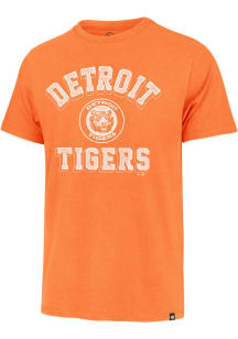 47 Detroit Tigers Orange Unmatched Franklin Short Sleeve Fashion T Shirt