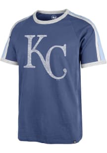 47 Kansas City Royals Blue Premier Townsend Short Sleeve Fashion T Shirt