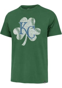 47 Kansas City Royals Kelly Green St Pattys Franklin Short Sleeve Fashion T Shirt