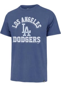 47 Los Angeles Dodgers Blue Unmatched Franklin Short Sleeve Fashion T Shirt