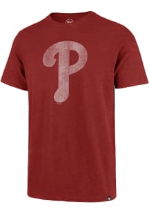 47 Philadelphia Phillies Red Grit Scrum Short Sleeve Fashion T Shirt