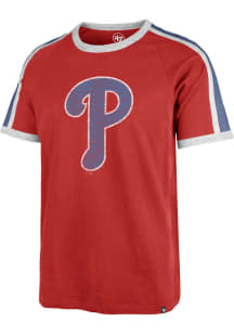 47 Philadelphia Phillies Red Premier Townsend Short Sleeve Fashion T Shirt