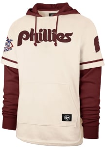 47 Philadelphia Phillies Mens Ivory Trifecta Short Stop Fashion Hood