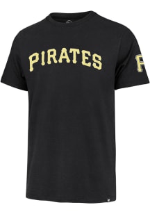 47 Pittsburgh Pirates Black Franklin Fieldhouse Short Sleeve Fashion T Shirt