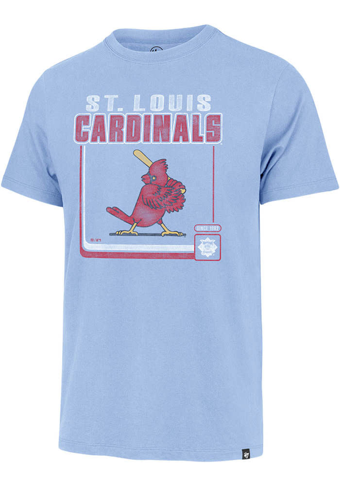 Men's St. Louis Cardinals '47 Heathered Gray/Navy 1892 Inaugural Season  Vintage Raglan 3/4-Sleeve