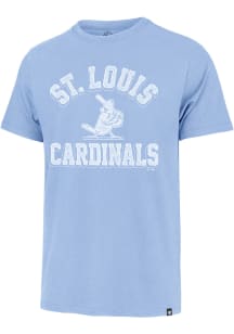 47 St Louis Cardinals Light Blue Unmatched Franklin Short Sleeve Fashion T Shirt