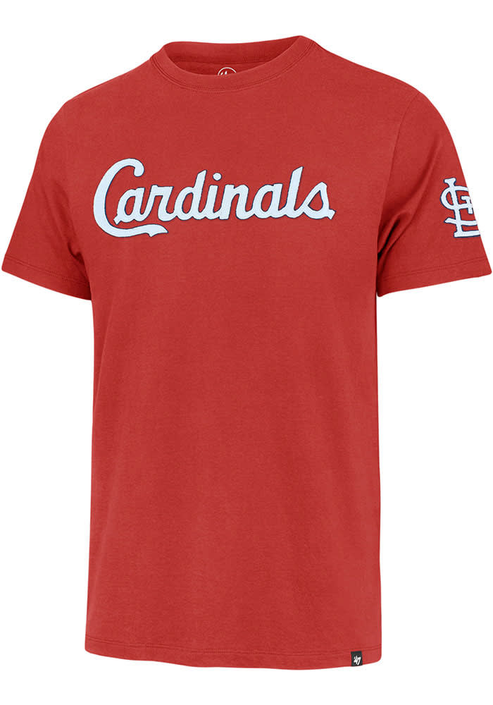 St. Louis Cardinals Racer Red Franklin Fieldhouse T-Shirt 