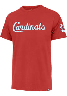 47 St Louis Cardinals Red Franklin Fieldhouse Short Sleeve Fashion T Shirt