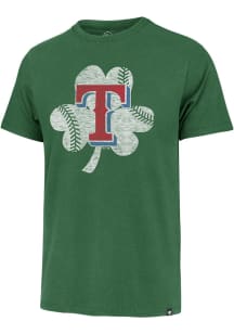 47 Texas Rangers Kelly Green St Pattys Franklin Short Sleeve Fashion T Shirt