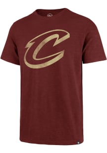 47 Cleveland Cavaliers Cardinal GRIT Short Sleeve Fashion T Shirt