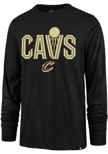 47 Cleveland Cavaliers Black PREGAME Long Sleeve T Shirt