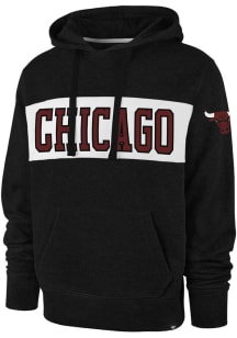 47 Chicago Bulls Mens Black City Edition Dubs Up Chest Pass Fashion Hood