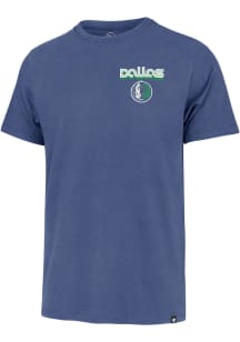 47 Dallas Mavericks Blue City Edition Backer Franklin Short Sleeve Fashion T Shirt