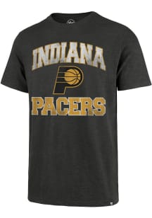 47 Indiana Pacers Black City Edition Color Flip Scrum Short Sleeve Fashion T Shirt