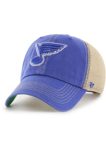47 St Louis Blues Trawler Clean Up Adjustable Hat - Blue