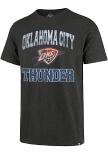 47 Oklahoma City Thunder Black City Edition Color Flip Scrum Short Sleeve Fashion T Shirt