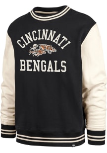 47 Cincinnati Bengals Mens Black Sierra Long Sleeve Fashion Sweatshirt