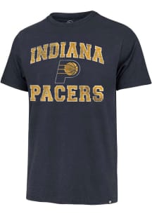 47 Indiana Pacers Navy Blue Union Arch Franklin Short Sleeve Fashion T Shirt