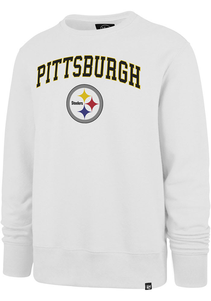 Pittsburgh Steelers '47 Locked In Headline Pullover Sweatshirt - Charcoal