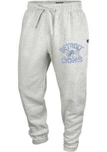 47 Detroit Lions Mens Grey TRAILSIDE Fashion Sweatpants