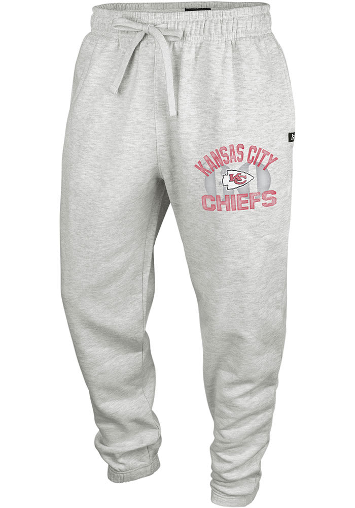 47 Kansas City Chiefs TRAILSIDE Bottoms Fashion Sweatpants - Grey