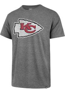 47 Kansas City Chiefs Grey PREMIER FRANKLIN Short Sleeve Fashion T Shirt