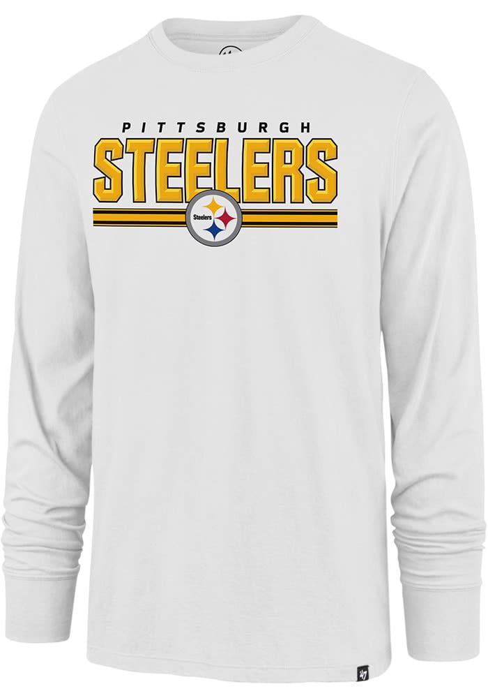 47 Brand / Men's Pittsburgh Steelers Black Rooted Long Sleeve T-Shirt