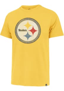 47 Pittsburgh Steelers Gold PREMIER FRANKLIN Short Sleeve Fashion T Shirt