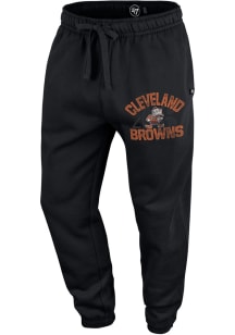47 Cleveland Browns Mens Black TRAILSIDE Fashion Sweatpants