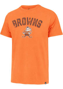 47 Cleveland Browns Orange ALL ARCH FRANKLIN Short Sleeve Fashion T Shirt