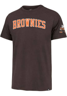 47 Cleveland Browns Brown FRANKLIN FIELDHOUSE Short Sleeve Fashion T Shirt