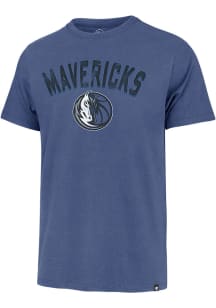 47 Dallas Mavericks Blue Arch Franklin Short Sleeve Fashion T Shirt